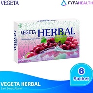 VEGETA HERBAL UNTUK LANCARKAN BAB (6 SACHET) BERKUALITAS