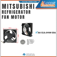 3612JL-04W-S56 Mitsubishi MR-F25E Fridge Refrigerator Fan Motor (4 Wire) 92X92MM DC12V 0.23A