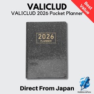 VALICLUD 2026 Planner A7 Pocket Daily Weekly PU Leather Schedule Book