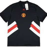 Jersey Adidas Manchester United Classic Icon Tee 2023 Black size M (EU) RARE!