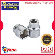 MATA ORIGINAL 1/2" DR 6 PT JETJO TOOL LAKONI PRO SOCKET BIT FROM 8-24MM / 1/2" DR 6 PT SOCKET / SHOC