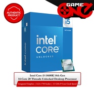 Intel Core i5-14600K 3.5 GHz 14-Core 20 Threads LGA 1700 Unlocked Desktop Processor