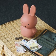 Miffy 米菲兔莫蘭迪色系款公仔存錢筒-中號 紅棕色