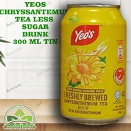 YEOS CHRYSSANTEMUM TEA LESS SUGAR DRINK 300 ML TIN
