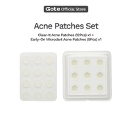 Goteskin Clear-It Acne Patches (12Pcs) + Goteskin Early-On Microdart Acne Patches (9Pcs) - Microneed