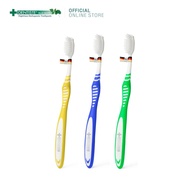 (แพ็ค 3) Dentiste Germanys Worlds Best Toothbrush แปรงสีฟันเวิลด์เบสเยอรมัน ขนแปรงหนานุ่ม จับถนัดมือ เดนทิสเต้