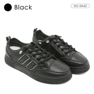 OCTAVIA Sepatu Sekolah Hitam HeartWalk Black Shoes #OC-0A62