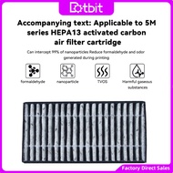 For Flashforge Adventurer 5M (AD5M) Series / AD5X HEPA13 Activated Carbon Air Filter  3D Printer Acc