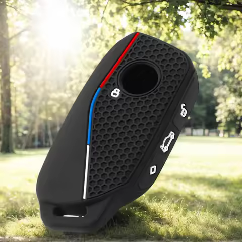 Silicone Car Key Case Caps Key Cover Holder For BMW U11 X1 U06 G81 M3 X5 G05 LCI Ix X7 I7 XM Series