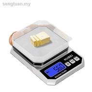 ❁﹍✿KUBEI USB Rechargeable Digital Electronic Kitchen Scale,Digital Food Scale,Penimbang Berat,Penimbang Emas,Penimbang kek,Penimbang Kuih Weighing Scale,Timbangan  Kecil