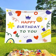 Birthday decoration Background Size 60x80cm - birthday decor for baby