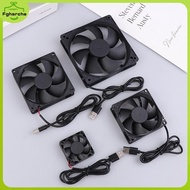 5V Brushless Cooling Fan USB Router Fanputer Case TV Box Cooling Case 50mm 80mm 90mm 120mm PC DIY Co