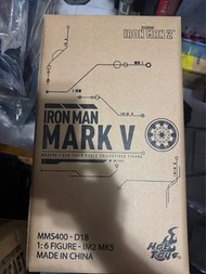 Hot Toys Iron Man Mark V MMS400 D18 （再版）全新未開