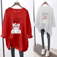 M-5XL Blouse Women Lengan Panjang Baju T-shirt Perempuan Blaus Muslimah Murah Wanita Lengan Panjang Long Sleeve Clothes