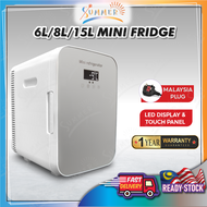 Summer 8 - 8L/15L Portable Dual Use Freezer&amp;Warmer Outdoor Mini Fridge, Sejuk&amp;Panas Fungsi Peti Sejuk, 迷你车家冷热两用小冰箱