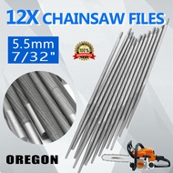 [GIORGIO ARMANI MALL]ตะไบเลื่อยโซ่ OREGON (แท้100%) บรรจุ ยกกล่อง (12แท่ง) ตะไบหางหนู ตะไบกลม ตะไบเล