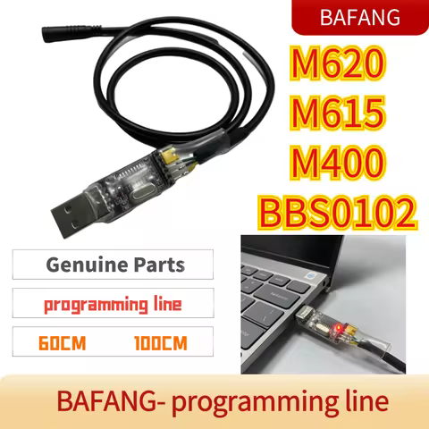 Bafang USB Programming Cable Electric Bike Center Motor Cable For 8fun / BBS01B BBS02B BBSHD Mid Dri