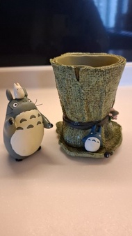 吉卜力 龍貓 绝版花盆擺件