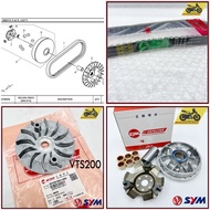 [100% ORI SYM] VTS200 VTS 200 ELEGEN 150 FRONT CVT PULLEY AUTO HOUSING ALOY FAN BELT  SYM ORIGINAL