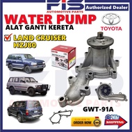 FIS GMB Original Water Pump Toyota Land Cruiser HZJ80 GWT-91A 16100-19235 Alat Ganti Kereta
