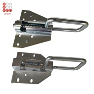 [Lovoski] Garage Door Lock Hardware, to Install, Metal Slide Latch,  for Vinyl Fences, Barn Doors, P