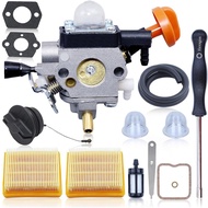 FS91 Carburetor Tune Up Kit for Stihl FS91R FS111 FS111RX FS131 Weedeater KM91 KM111R FC91 FC96 FC11
