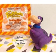 1993 flintstones rocking Dino 卡通頻道 摩登原始人 恐龍 絕版玩具 全新 麥當勞玩具