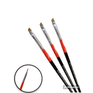[Genuine type] Red and Black Slanted Eyeliner Brush