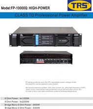 POWER AMPLI TRS FP10000 4x1350w PROFESSIONAL AMPLIFIER