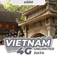 Vietnam eSim Card Unlimited Data Viettel