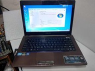 零件拆賣 ASUS A43S 筆記型電腦 NO.447