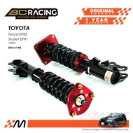 Toyota Tercel EP82 / Starlet EP91 1990+ - BC Racing V1 Fully Adjustable Suspension / Coilover
