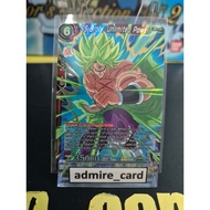 DBS : SS Broly Unlimited Power BT11-014 SR Gold Stamp Foil Dragon Ball Card