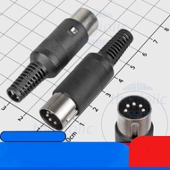 [3 Pieces]- 5-Pin Male DIN Head IC2 Component Wire Connector