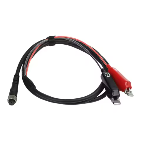 Pure Copper Power Cord Power Cable Battery Connecting Line For Fishing In Sea FOR DAIWA 300/500/750 