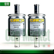 X2 Czaja Gas Filter - กรองแก๊ส Czaja LPG/NGV ขนาด 12*12 มม 2 ชิ้น