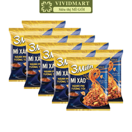 [SET 10 GÓI] - UNIBEN - Mì 3 Miền Gold 5 vị: Tôm chua cay đặc biệt Bò hầm rau thơm Chua cay thái Mì 