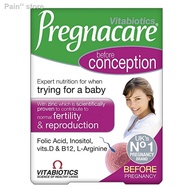 ஐ✓*READY STOCK* Vitabiotics Pregnacare BEFORE CONCEPTION (Original and Genuine) - For Her