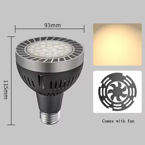 PAR30 Lamp 35W 45W Track Light Flood Lights Bulb E27 LED Warm Cold Neutral White Spot Lamps For Kitc