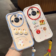 Casing Honor X9C Smart Casing  Plush Doll Casing Cute Soft Phone Casing TY-JGSGZ