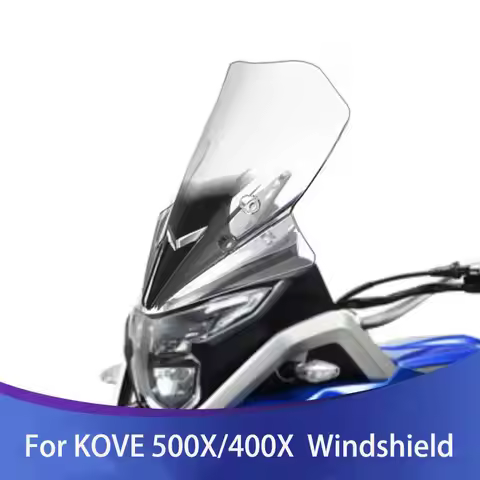 For KOVE 500X/400X/525X Motorcycle Windshield Screen Increase Wind Screen Deflector Widened Windshie