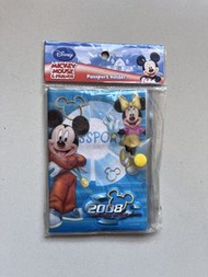 Disney Mickey Mouse & Friends Passport Holder 旅行護照套旅行證件套有ID Card身份證槽膠拉鍊袋迪士尼米奇米妮