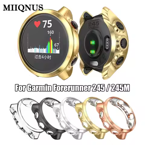 MIIQNUS Soft TPU Watch Case Bracelet Protective Watch Cover Shell Shockproof Screen Protectors for G