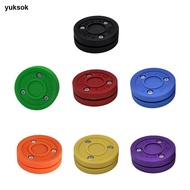 yuksok Roller Hockey Puck Ice Hockey Puck Multifunctional Gift Smooth Street Hockey Puck Training Pu