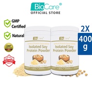 Biocare Isolated Soy Protein Powder (2x 400g)