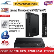 LENOVO THINKCENTRE M90Q |M920Q | M720Q GEN 3 TINY PC (CORE I5-10GEN | CORE I5-9TH GEN | 32GB RAM DDR