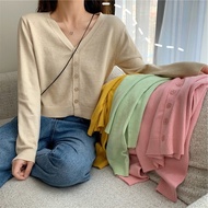 Kf - ZER VIVAN CARDI KNIT / Cardigan Button Rib / CARDI OUTFIT FOR WOMEN TODAY