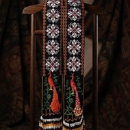 selampai sulam corak menarik tradisional -hitam-
