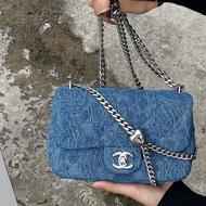 Chanel 23p MiniCf牛仔愛心調節扣大方胖 #已絕版收藏款 #全配全新帶膜