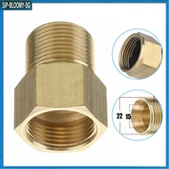 【1.15】 M22 15mm Male Thread To M22 14mm Female Metric Adapter Pressure Washer Brass